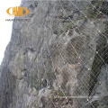 Malha de fios de estabilização de rocha de proteção de declive